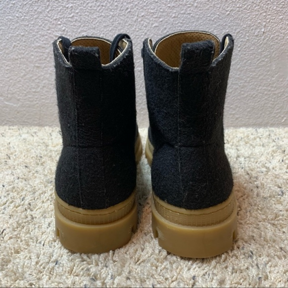 NAE NOAH RECYCLED PET HIGH-TOP VEGAN SNEAKER BOOTS size 44 (US11) - Picture 6 of 14